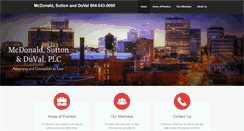 Desktop Screenshot of mcdonaldsutton.com